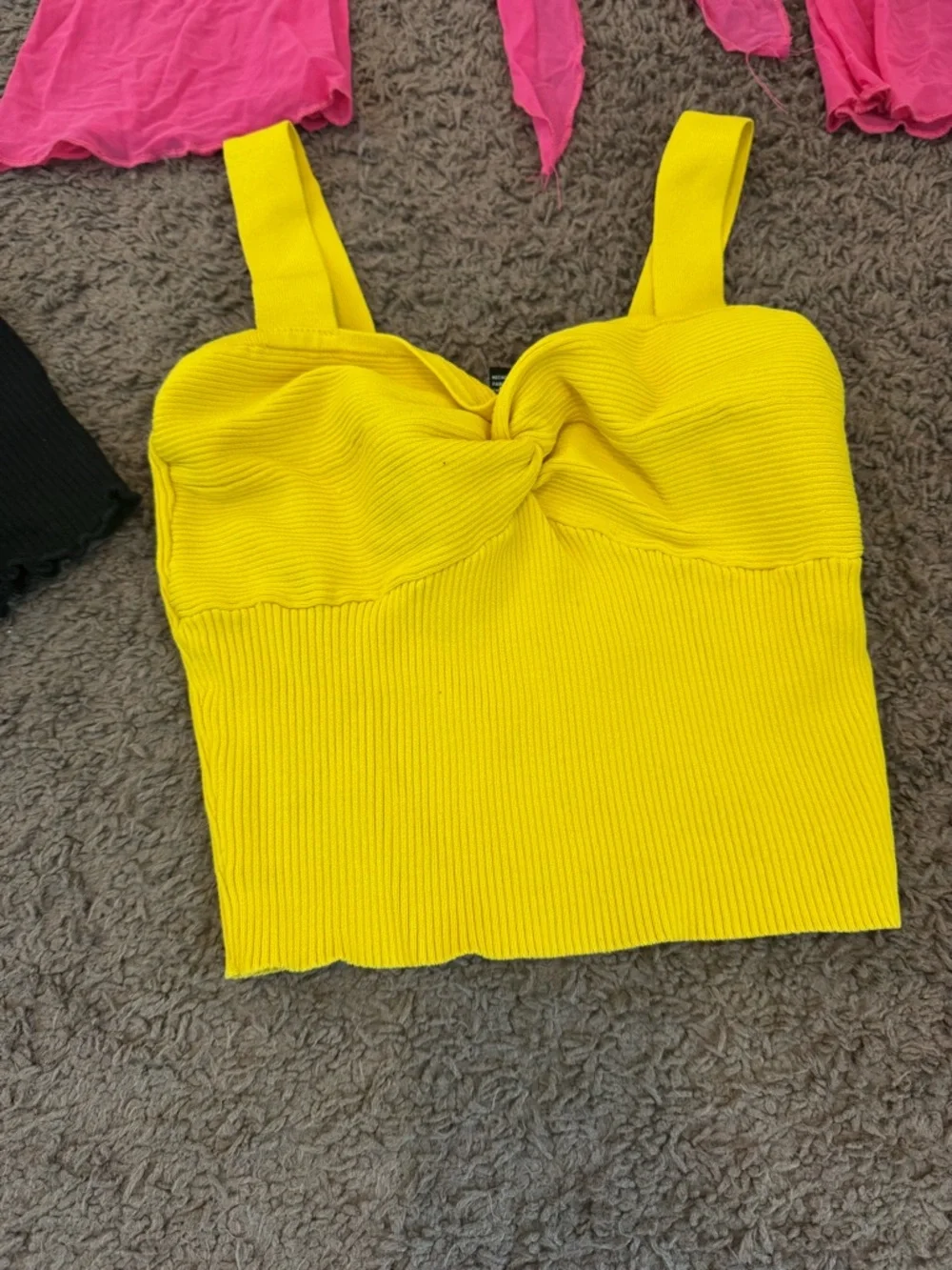 Lot Of 6 SHEIN Crop Tops Blouses Bow Summer Spring Size 2 4 S - Picture 2 of 10